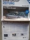 BMW Group Zeitung 12/2016 5er G30,Golf für i3,Jahreskalender