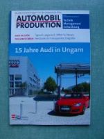 Automobil Produktion Audi 15 Jahre in Ungarn