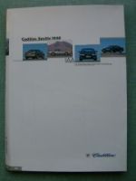 Cadillac Pressemappe 1998 IAA UK English