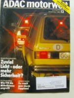 ADAC motorwelt Dezember 1980 VW Passat,Skiträger im Test