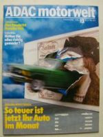 ADAC motorwelt Dezember 1981 Fiat Panda 34,Porsche 944