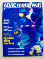 ADAC motorwelt April 1982, Volvo 760GLE, VW Golf1 GTD