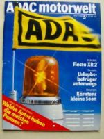 ADAC motorwelt Mai 1982 Ford Fiesta XR2, Mazda 929