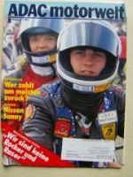 ADAC motorwelt August 1982 Nissan Sunny,BMW E24 6/1