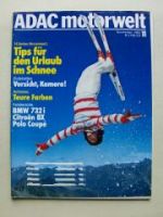 ADAC motorwelt November 1982 BMW 732i E23,Citroen BX