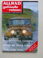 ALLRAD gelände und reisen 1/1979 Jeep, Lada Niva