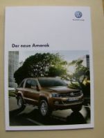 VW Amarok Prospekt Juli 2010 NEU TypN817