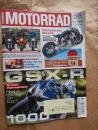 Motorrad 5/2007 Vergleich Honda CBF600 vs. Kawasaki ER-6n vs. Yamaha FZ6,Benelli TreK,Confederate Wraith,