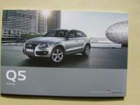 Audi Q5 Prospekt Oktober 2010 2.0TFSI-3.2FSI+20TDI-3.0TDI