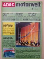 ADAC motorwelt Juli 1973 Autobianchi A 112 Abarth