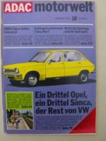 ADAC motorwelt Oktober 1973 BMW Fahrer haben Linksdrall