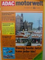 ADAC motorwelt November 1973 Datsun Cherry 100, Fiat 127