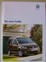 VW Caddy Neues Modell August 2010  +Preisliste NEU