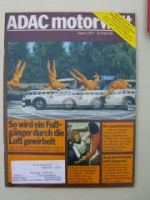 ADAC motorwelt April 1977 Renault 14 TL, Fiat 128, Ford Escort