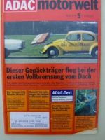 ADAC motorwelt Mai 1976 Vergleich Datsun Cherry vs. Toyota 1000