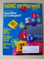 ADAC motorwelt März 1987 Lada Samara,Peugeot 506,Citroen DX