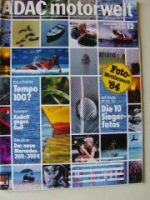 ADAC motorwelt Dezember 1984 Golf2 vs. Kadett,W124 200-300E