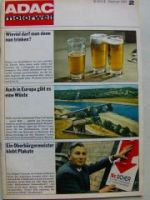 ADAC motorwelt Februar 1967 Rarität