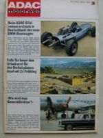 ADAC motorwelt März 1967 BMW 1600-2 E10