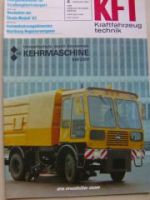 KFT 2/1983 Ifa Kehrmaschine KM2301, Renault 9, Jelcz 316K
