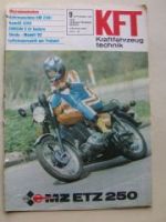 KFT 9/1981 KM 2301, KamAS 4310, Simson S51 Enduro, MZ ETZ 250