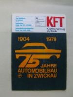 KFT 4/1979 75 Jahre Autos aus Zwickau,Polski Fiat 125p (1500)