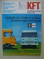 KFT 8/1977 Robur LO 3000 Fr3-M/K, Zastava, Tarpan Luxus