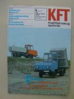 KFT 6/1977 Multicar 24, Simson S50,Audi 80, Citroen CX Break