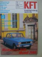 KFT 7/1976 Moskwitsch 1500 (2140), Peugeot