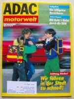 ADAC motorwelt Februar 1990 Volvo 460, Yamaha FZR1000