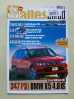 Auto Bild alles allrad 3/2002 BMW X5 4.6iS E53,S60 AWD