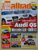 Auto Bild allrad 1/2009 Vergleich: GLK vs. Q5 vs.X3, 4007 HDi