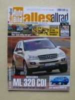 Auto Bild alles allrad 4/2005 ML 320CDI BR164,Steyr Haflinger