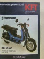 KFT 12/1985 Simson SR50/80, Renault Espace