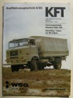 KFT 6/1985 IFA W50 4x4 special, Trabant 601,Robur LD3001 3002