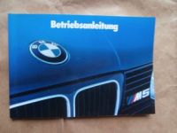 BMW M5 E34 Limousine August 1989 NEU