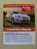 ams 4+5/2010 Technik profi Extraheft Toyota Prius