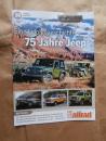 Auto Bild allrad 75 Jahre Jeep Anniversary Edition von Wrnagler,Grand Cherokee +Trailcat +Commander