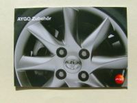 Toyota Aygo Zubehör Prospekt April 2009 NEU