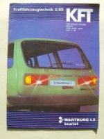 KFT 2/1989 Wartburg 1.3 tourist, VW Corrado