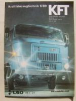 KFT 6/1989 IFA L60 1218 4X2P, Fiat Tipo, MZ ETZ150 Dauertest