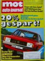 mot 7/1974 VW Scirocco, Dauertest:Opel Kadett C