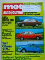 mot 14/1974 BMW 518 E12, Dauertest:VW Passat, 240D 3.0 W114