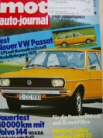 mot 17/1974 VW Passat, Dauertest: Volvo 144 E/A