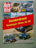 Auto Bild 9/2003 Volvo XC90 Testsieger X5 E53 3.0d ML270 CDi