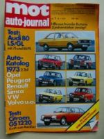 mot 1/1973 Audi 80 LS/GL,Citroen GS1220,Simca 1100 FV2