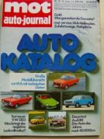 mot 19/1973 Dauertest: Audi 80, VW 1303, Fiat X 1/9
