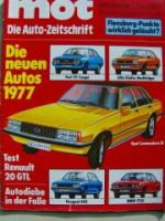 mot 25/1976 Renault 20GTL, BMW 320 E21 im Dauertest