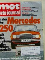 mot 3/1976 Mercedes 250 W123, Lada 1200 +1500