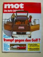 mot 2/1977 Renault 14, Peugeot 504 D vs. Mercedes 240d W123